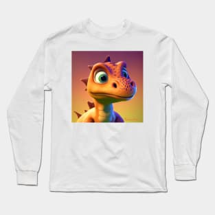 Baby Dinosaur Dino Bambino - Sebastian Long Sleeve T-Shirt